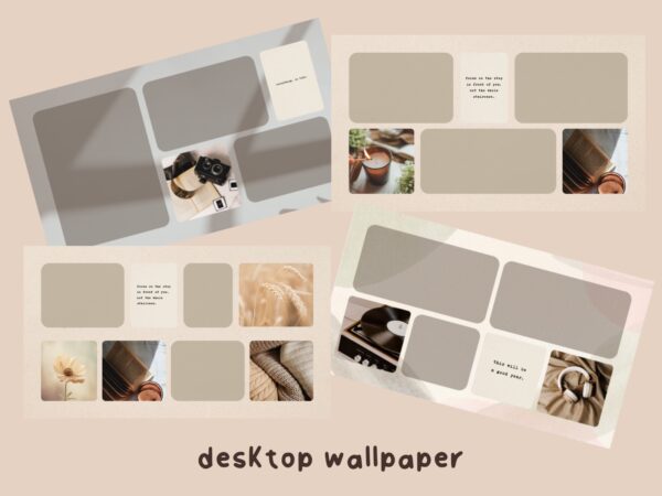 sfondo pc download gratuito desktop wallpaper aesthetic beige free