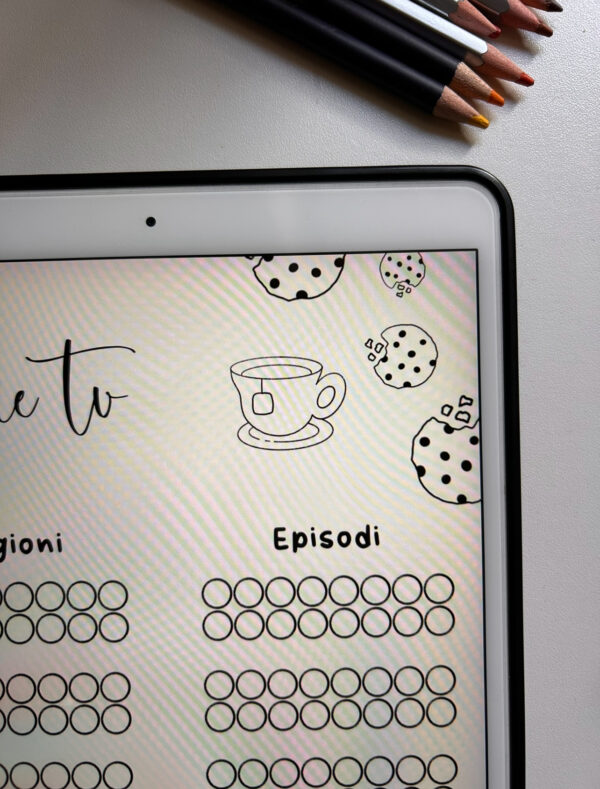 tracker serie tv download per agenda e bullet journal e per taccuino digitale goodnotes