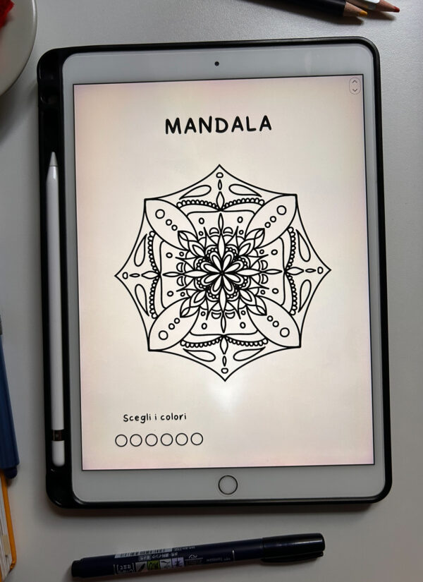cruciverba hand lettering mandala trova le parole attivita da fare in estate gratis